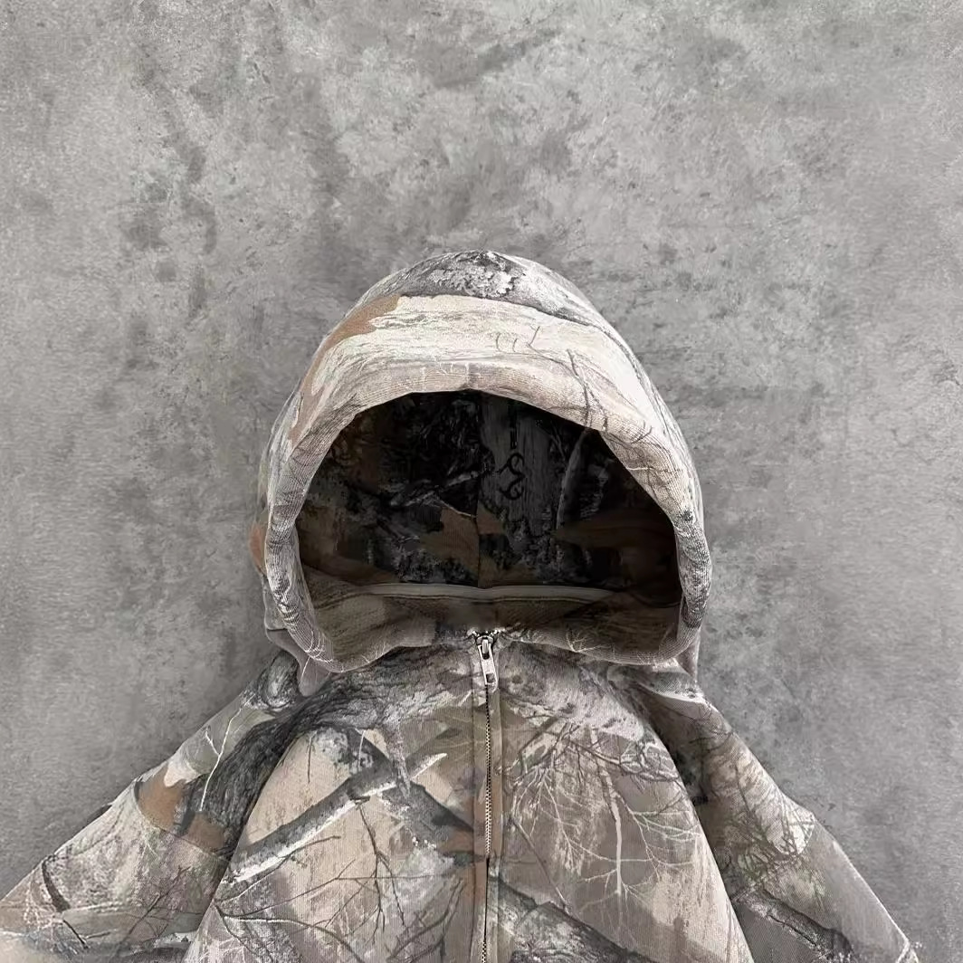 Urban Camo Retro Hoodie by Geo’s Online Store