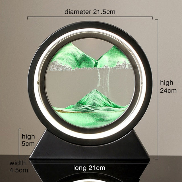 Moving Sand Art Landscape Table Lamp by Geo’s Online Store