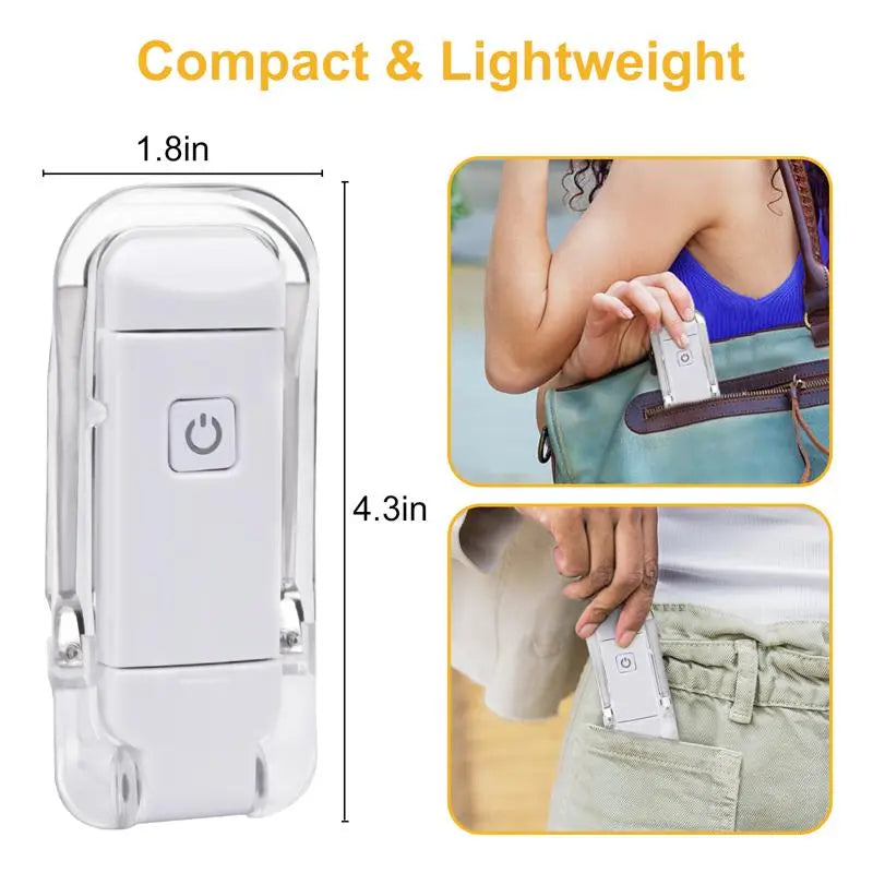 LED USB Rechargeable Book Light Reading Light Eye Protection by Geo’s Online Store