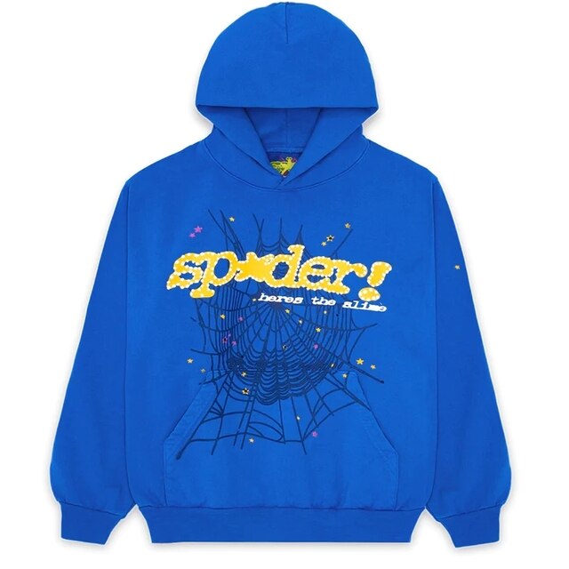Spider Letter Prints Hoodies by Geo’s Online Store