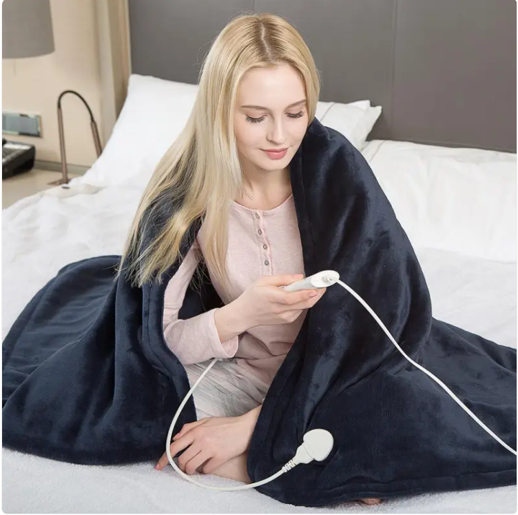 3-Level Safety Heated Blanket with Adjustable Temperature by Geo’s Online Store