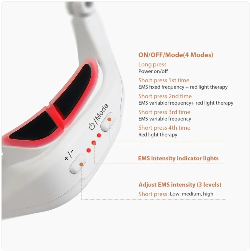 Red Light Eye Massager by Geo’s Online Store