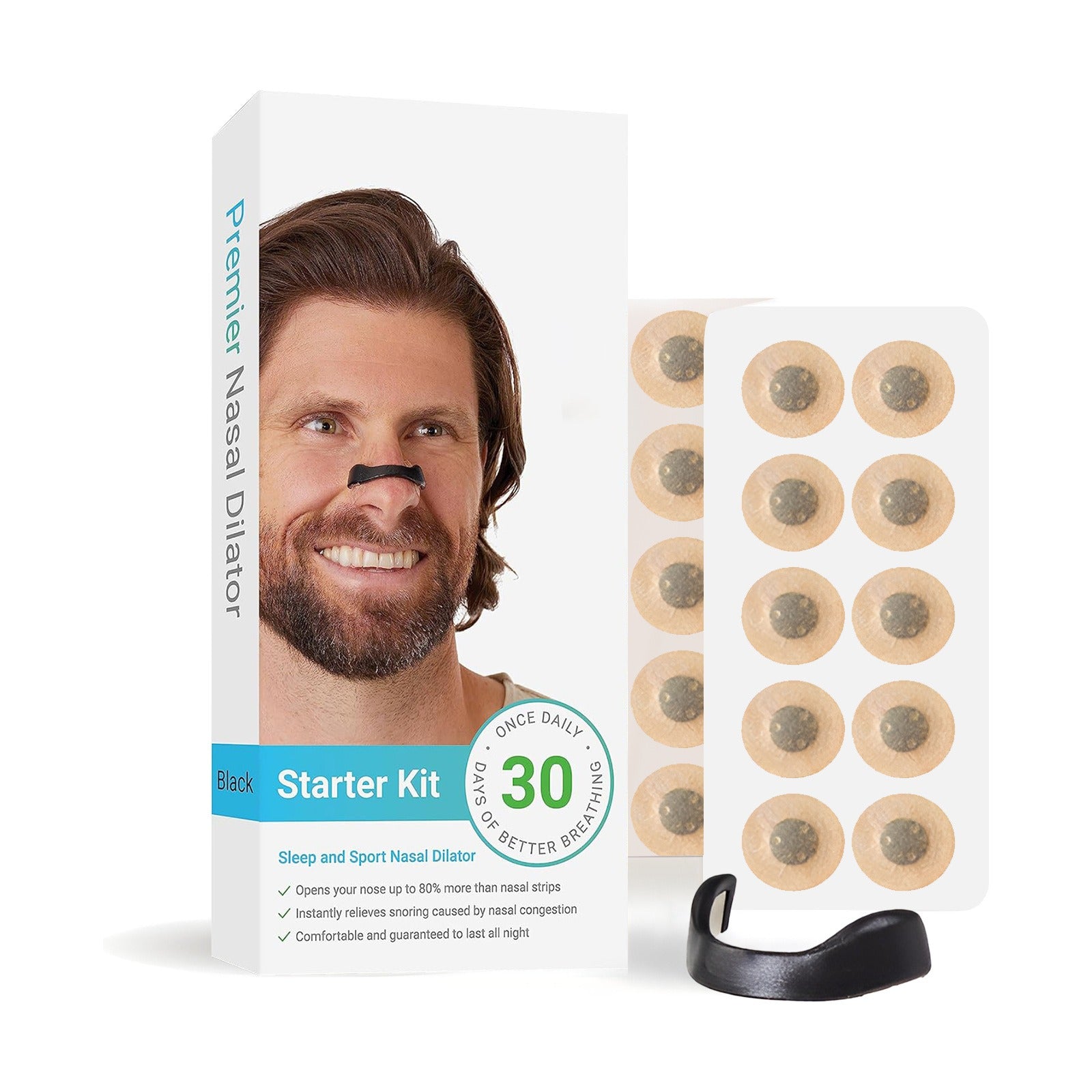 Magnetic Nasal Dilator Strips for Better Sleep by Geo’s Online Store