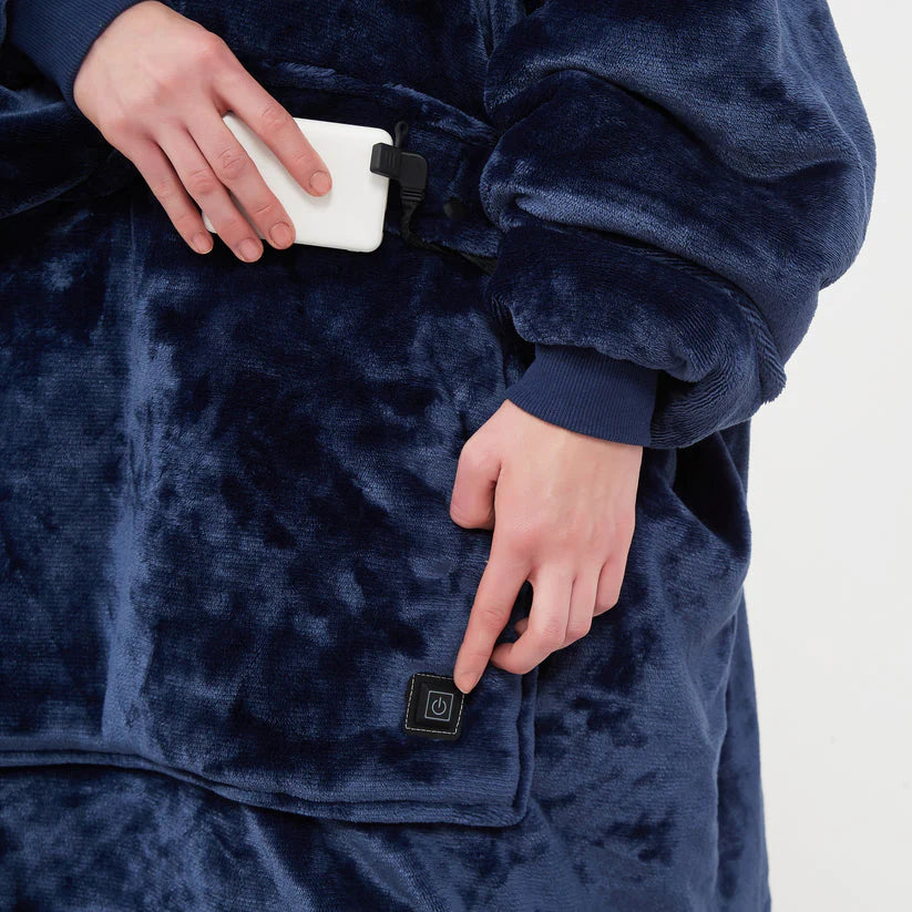 Heated Hoodie Blanket by Geo’s Online Store