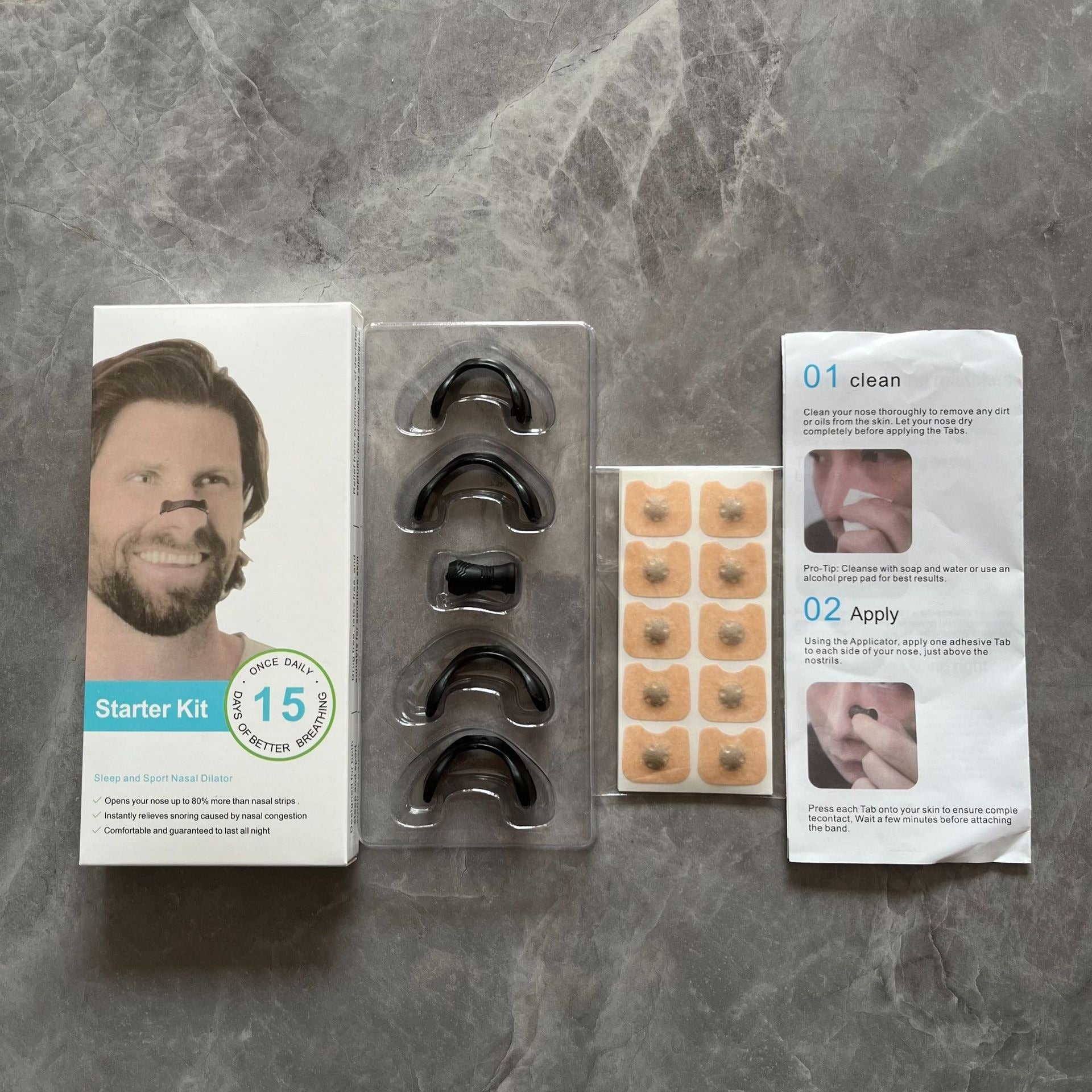 Magnetic Nasal Dilator Strips for Better Sleep by Geo’s Online Store