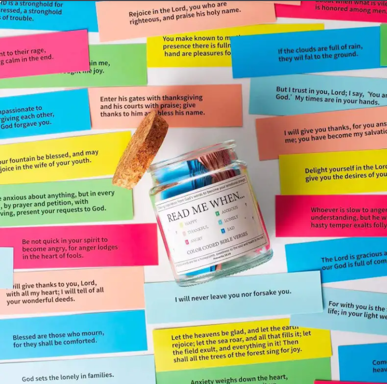 Bible Verses In A Jar by Geo’s Online Store