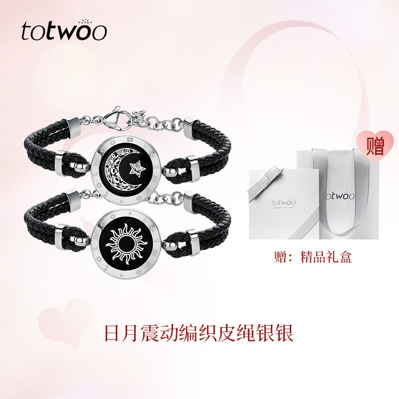 Totwoo Smart Bracelet with Flash & Vibration for Couples by Geo’s Online Store