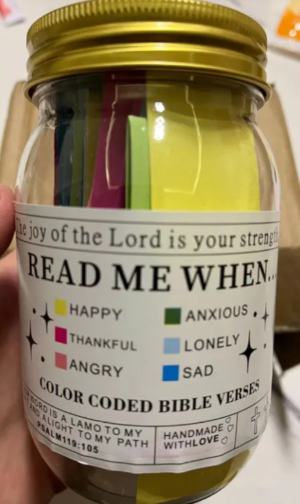 Bible Verses In A Jar by Geo’s Online Store