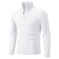 2023 Men's Plus Size Fleece Zip Mock Neck Sweater by Geo’s Online Store