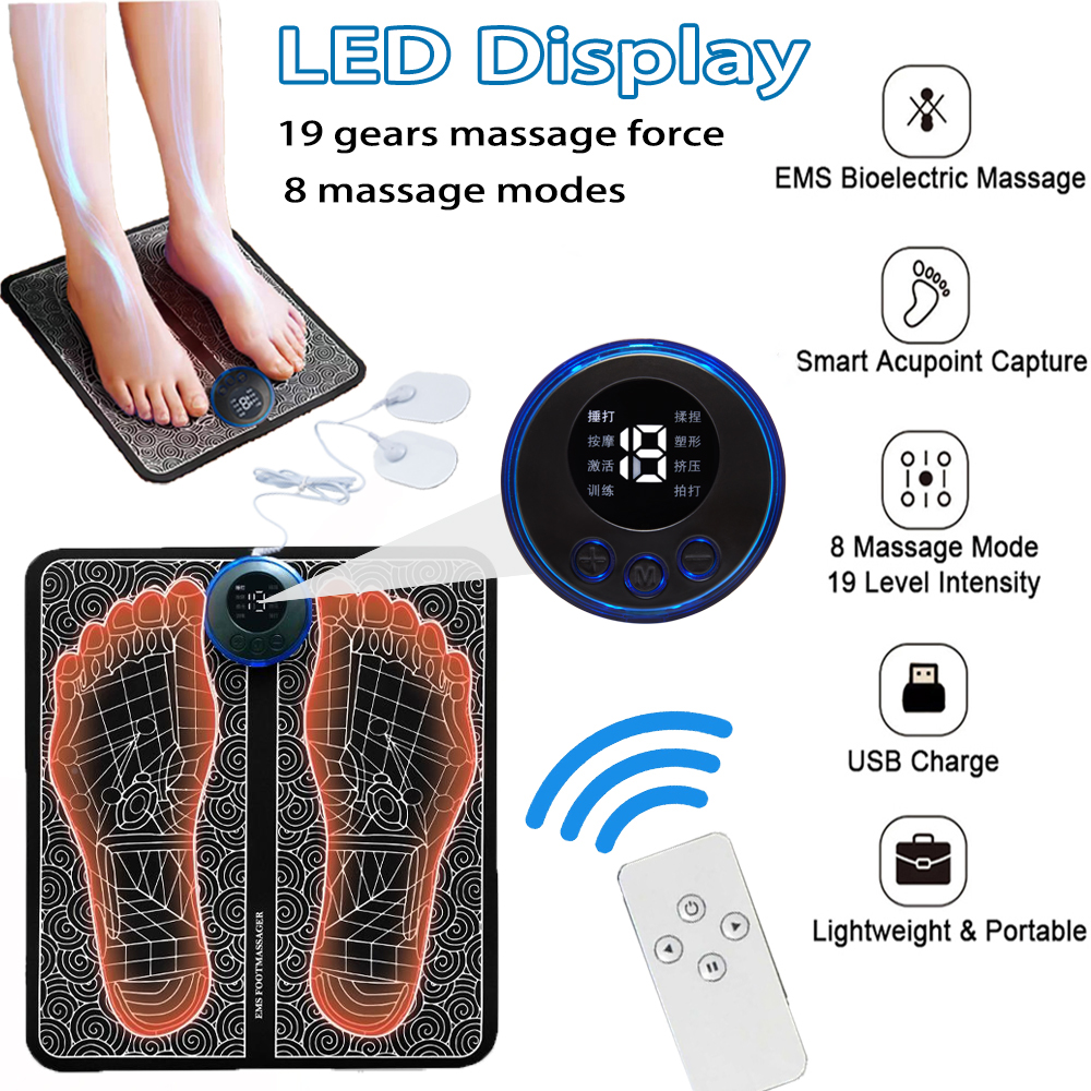 Rechargeable Foot Massage Pad by Geo’s Online Store