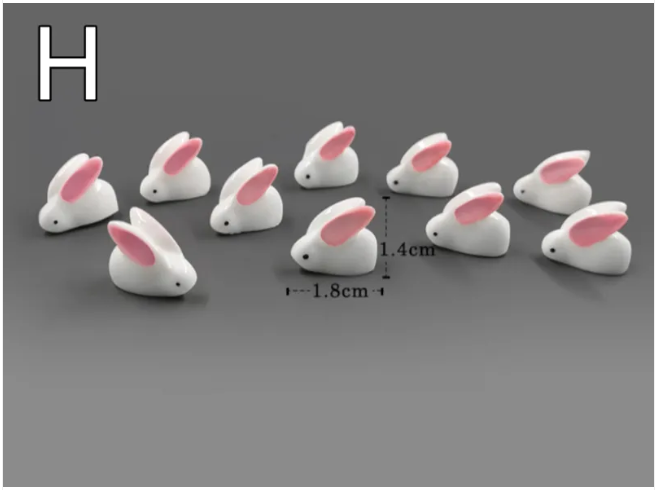 Mini Resin Animal Figurines – DIY Micro-Landscape Decor by Geo’s Online Store
