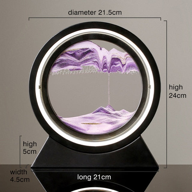Moving Sand Art Landscape Table Lamp by Geo’s Online Store