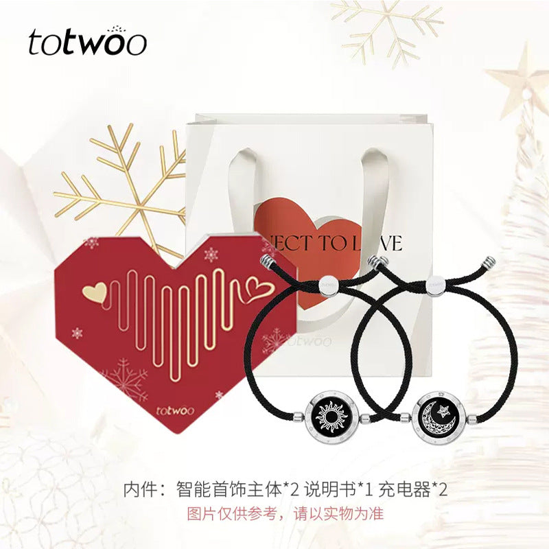 Totwoo Smart Bracelet with Flash & Vibration for Couples by Geo’s Online Store