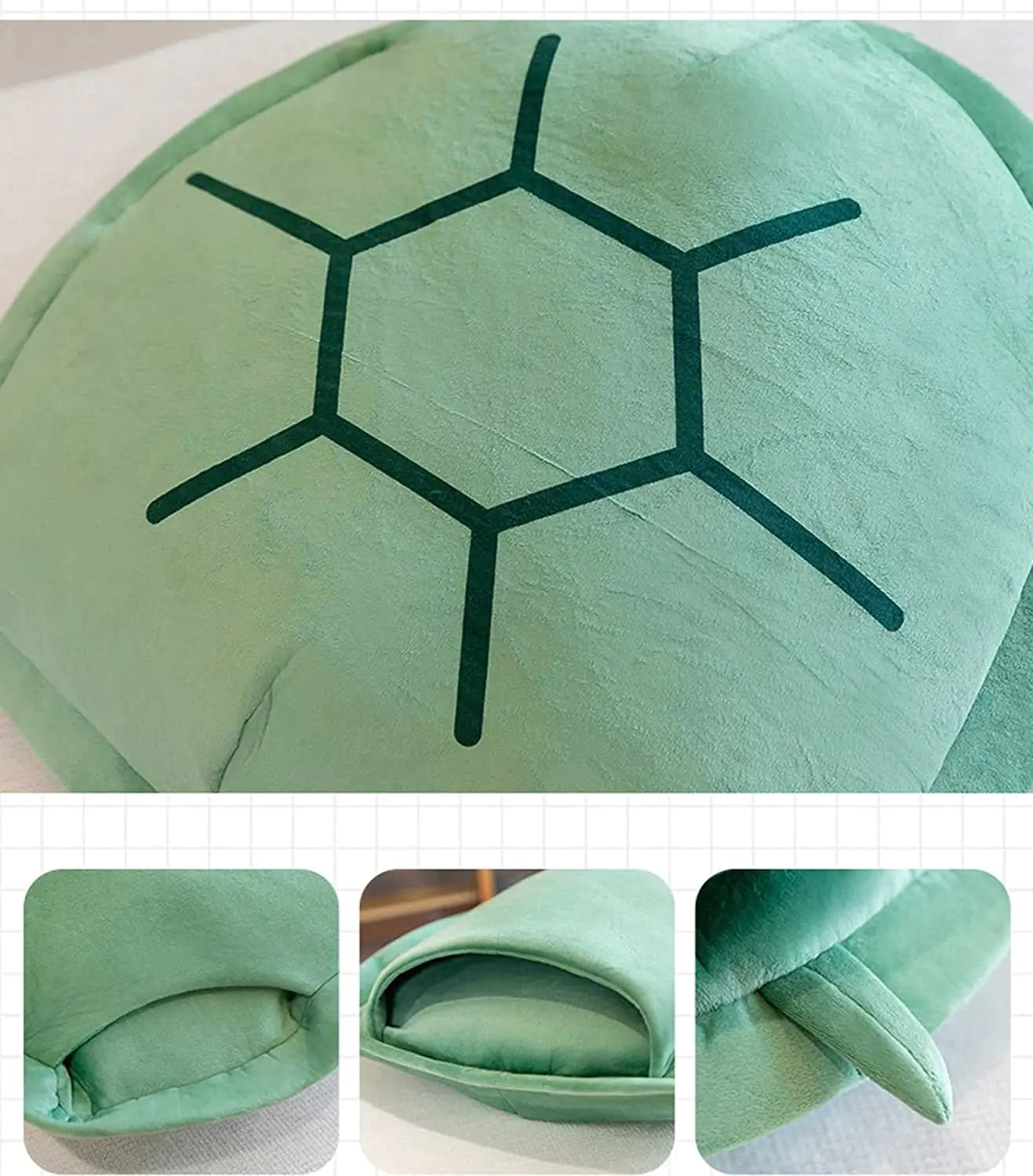 Green Wearable Turtle Shell Pillows by Geo’s Online Store