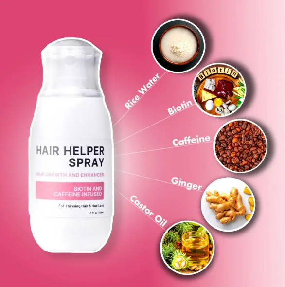 Hair Growth Spray for Follicle Nourishment and Growth by Geo’s Online Store