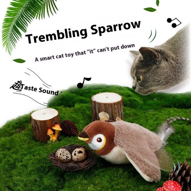 Flapping Bird Cat Toy by Geo’s Online Store