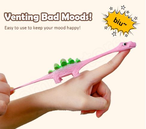 Slingshot Dino-Launch Finger Fun Toys by Geo’s Online Store