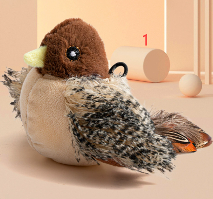 Plush Bird Pet Toy by Geo’s Online Store