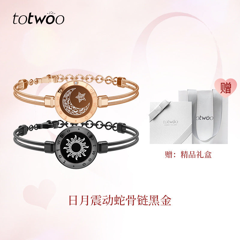 Totwoo Smart Bracelet with Flash & Vibration for Couples by Geo’s Online Store