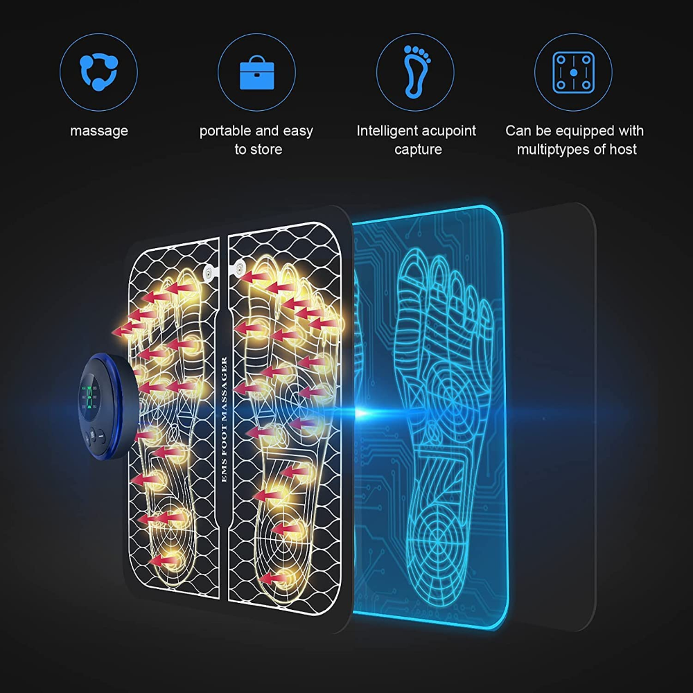 Rechargeable Foot Massage Pad by Geo’s Online Store