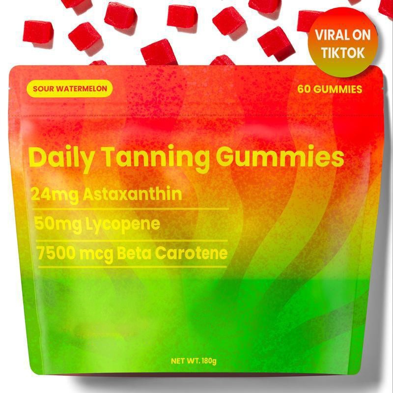 Sun Tanning Soft Gummies (60 Tablets) by Geo’s Online Store