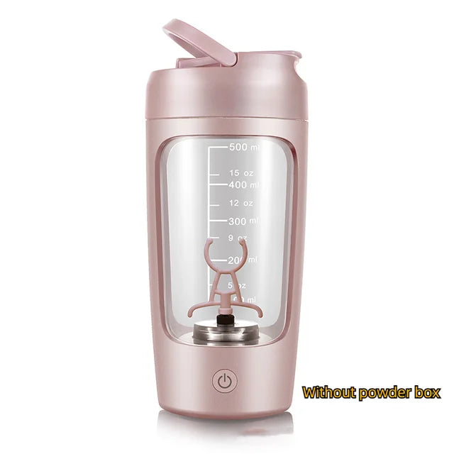 Electric Portable Whey Protein Shaker Bottle by Geo’s Online Store