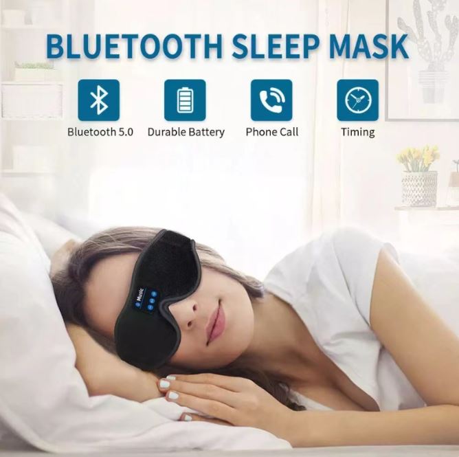 3D Eye Mask Bluetooth 50 Unlimited Music Stereo by Geo’s Online Store