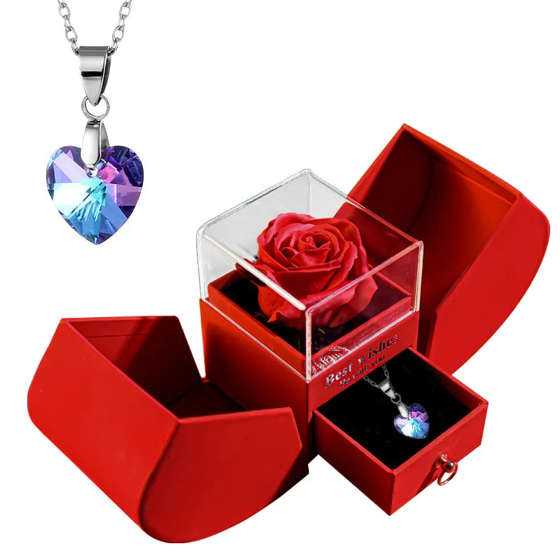 Christmas Jewelry Box Necklace by Geo’s Online Store