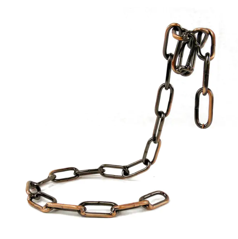 Magic Iron Chain Wine Bottle Holder by Geo’s Online Store