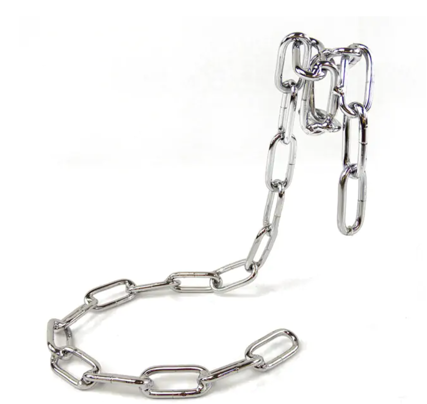 Magic Iron Chain Wine Bottle Holder by Geo’s Online Store