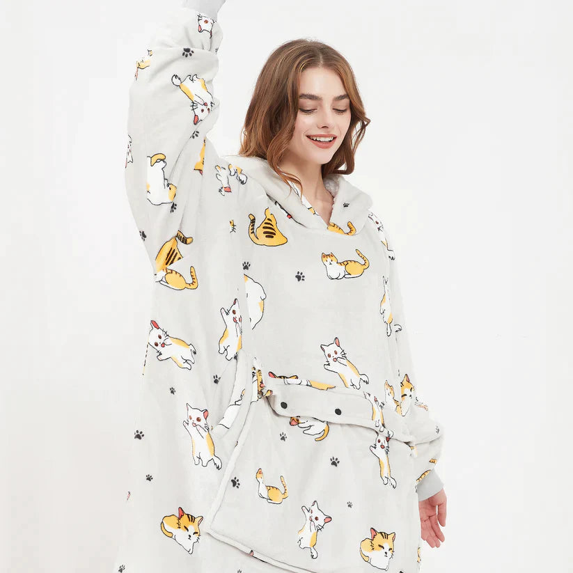Heated Hoodie Blanket by Geo’s Online Store