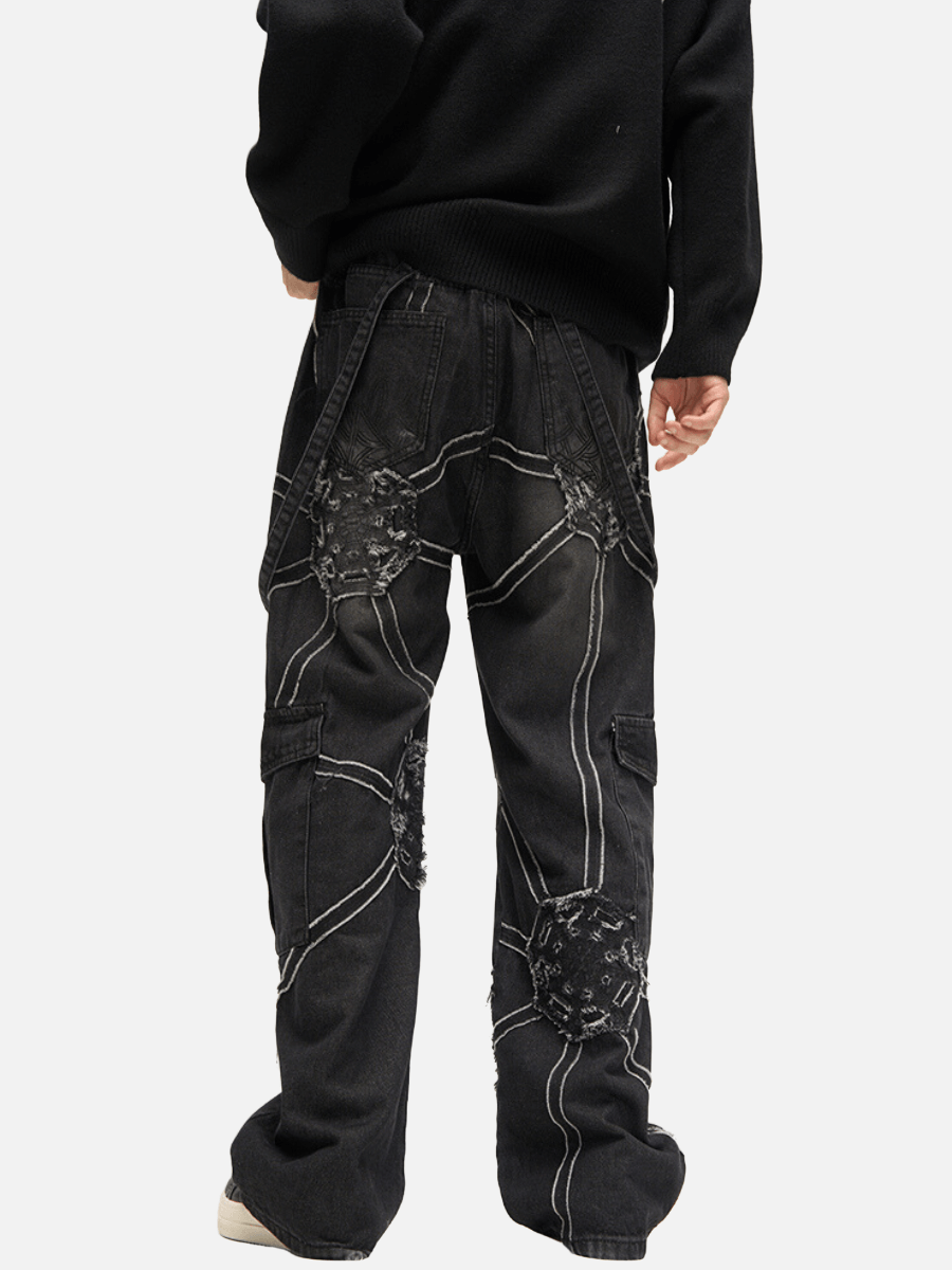 Spider Denim Pants by Geo’s Online Store