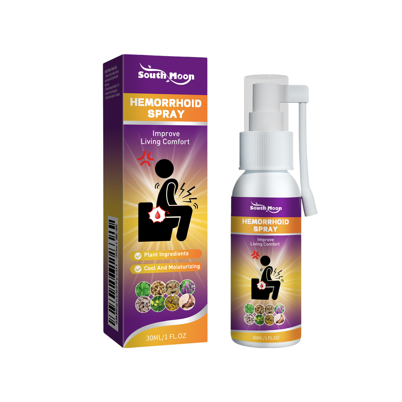 Herbal Hemorrhoid Relief Spray by Geo’s Online Store