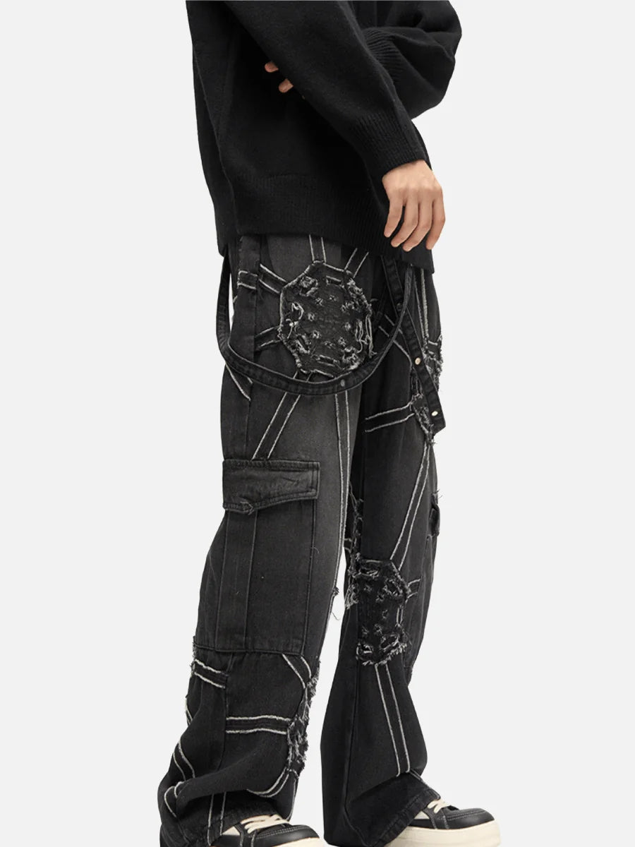 Spider Denim Pants by Geo’s Online Store