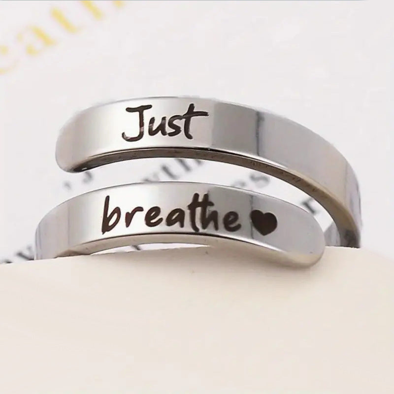 Silver Spiral Heart Ring by Geo’s Online Store