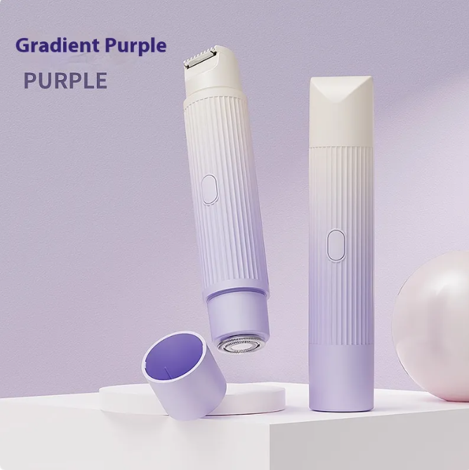 Dual-Head Electric Shaver Painless Women's Epilator Bikini Hair Removal Device Automatic Hair Trimmer Underarm Facial Lips Leg by Geo’s Online Store