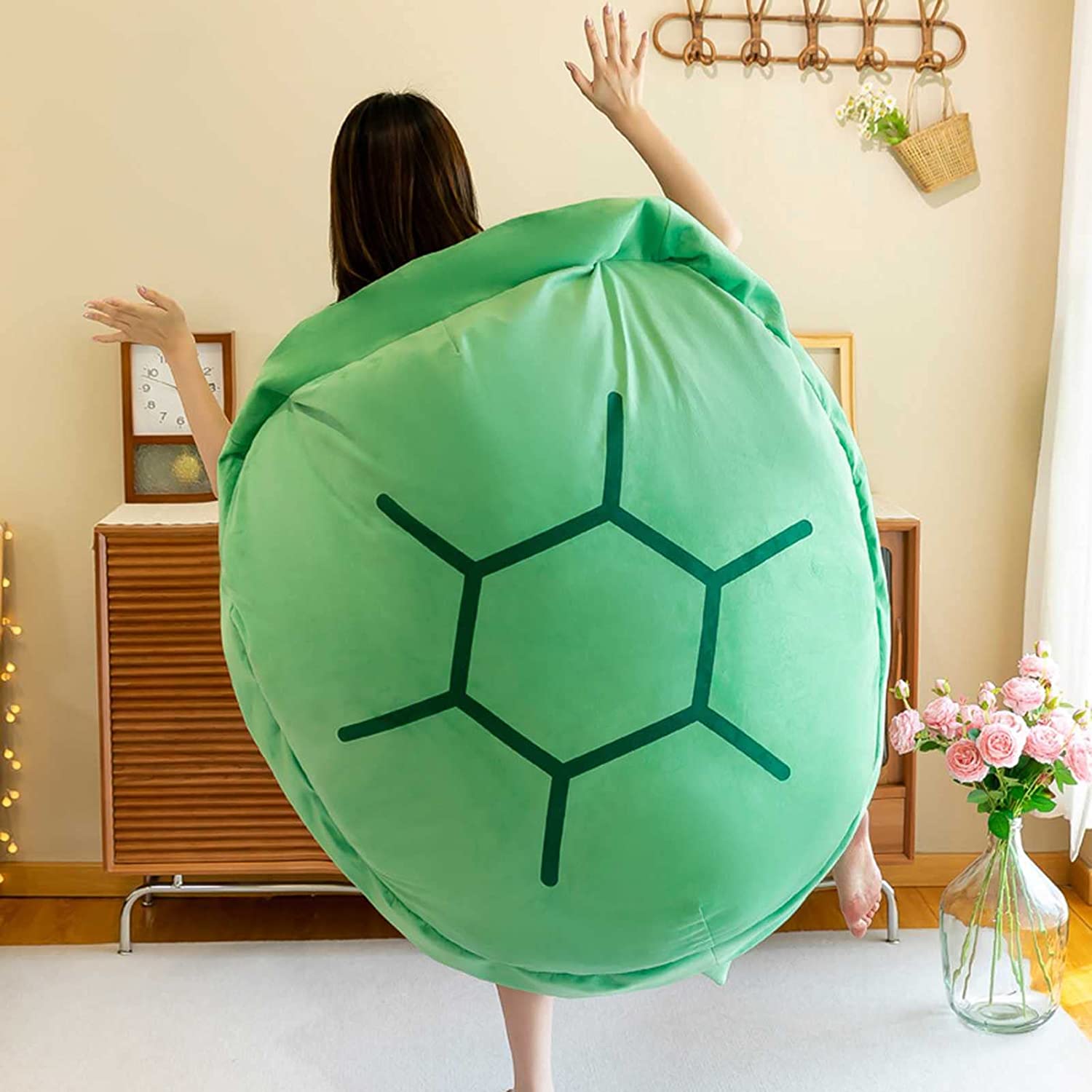 Green Wearable Turtle Shell Pillows by Geo’s Online Store
