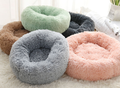 Round Plush Dog Bed for Small Dogs and Puppies by Geo’s Online Store