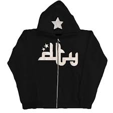 Star Printed Zip Up Hoodies by Geo’s Online Store