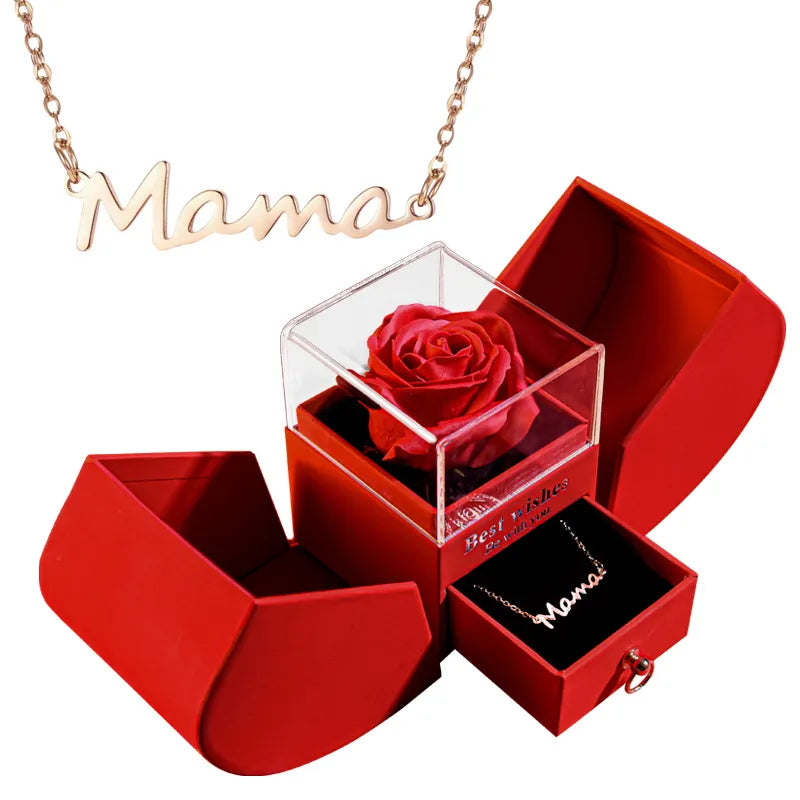 Christmas Jewelry Box Necklace by Geo’s Online Store