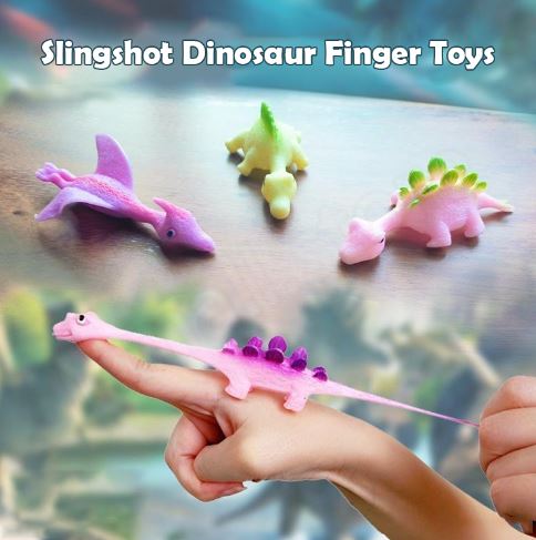 Slingshot Dino-Launch Finger Fun Toys by Geo’s Online Store