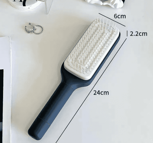 4 In 1 Self Cleaning Brush for Easy Hair Care by Geo’s Online Store