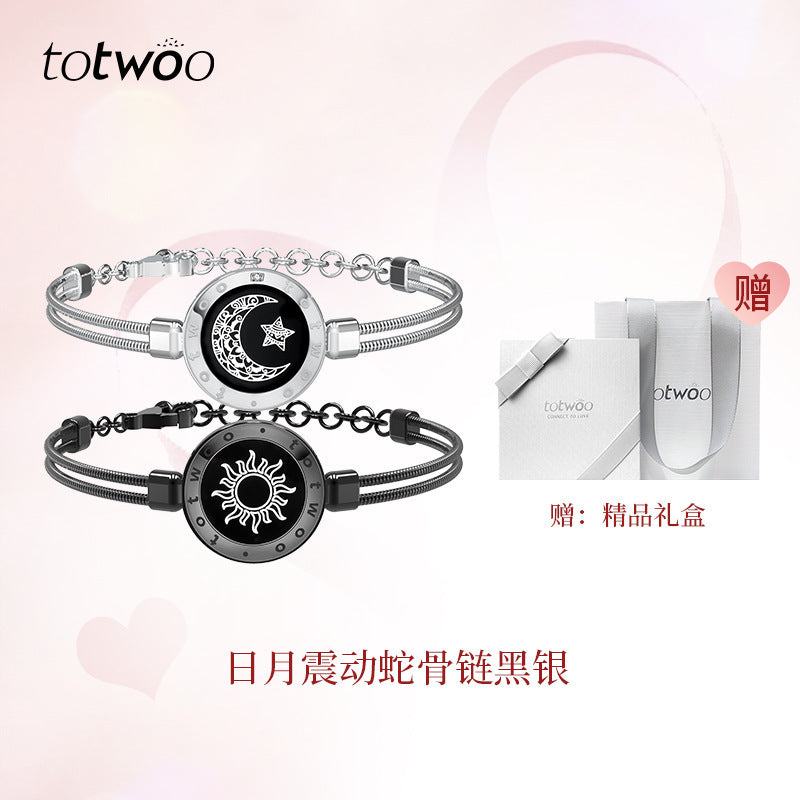 Totwoo Smart Bracelet with Flash & Vibration for Couples by Geo’s Online Store