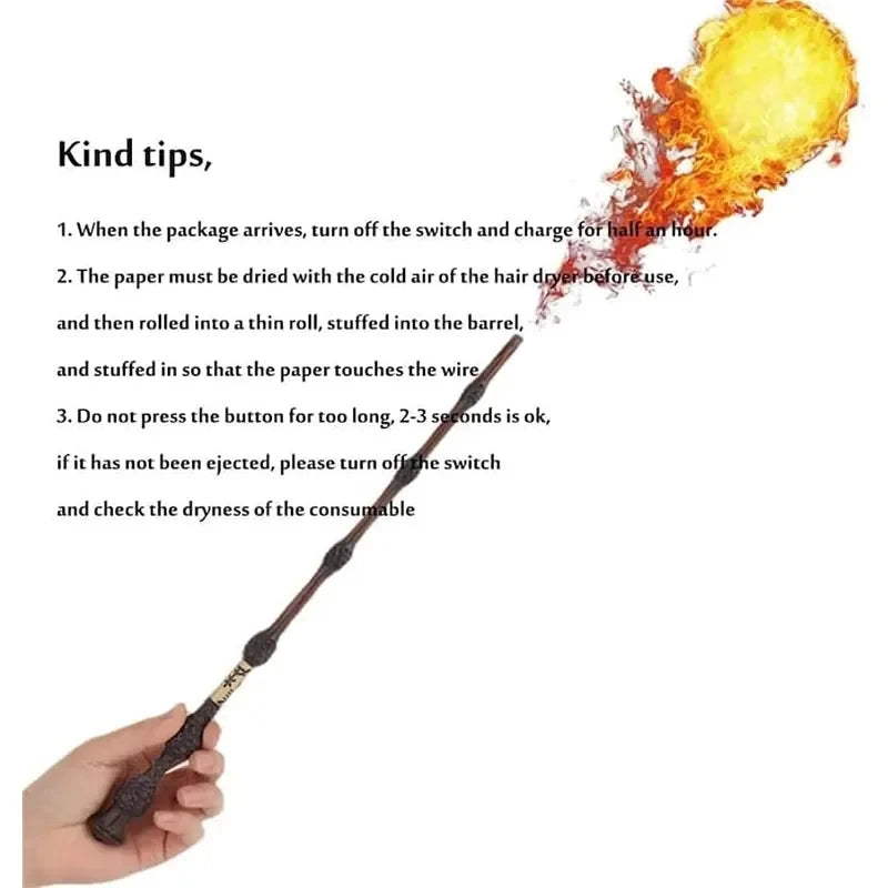 Fire-breathing Magic Wand Toy by Geo’s Online Store