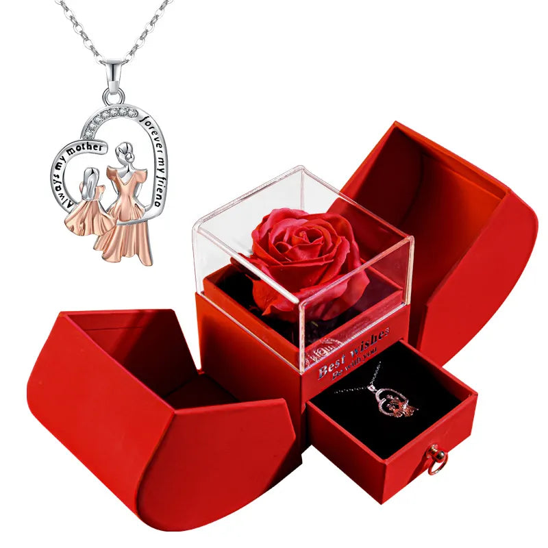Christmas Jewelry Box Necklace by Geo’s Online Store