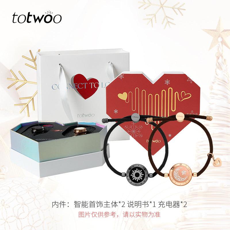 Totwoo Smart Bracelet with Flash & Vibration for Couples by Geo’s Online Store