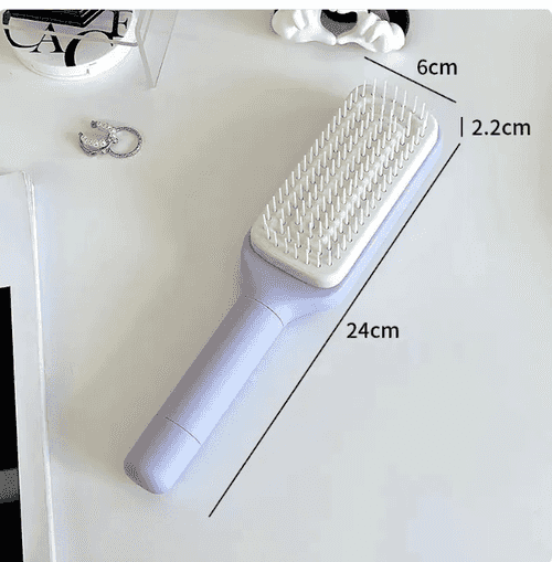4 In 1 Self Cleaning Brush for Easy Hair Care by Geo’s Online Store