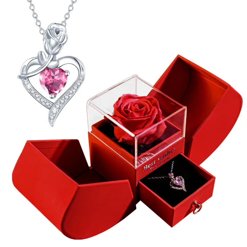 Christmas Jewelry Box Necklace by Geo’s Online Store