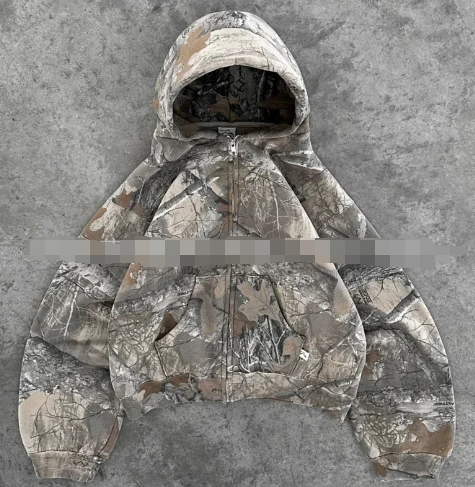 Urban Camo Retro Hoodie by Geo’s Online Store
