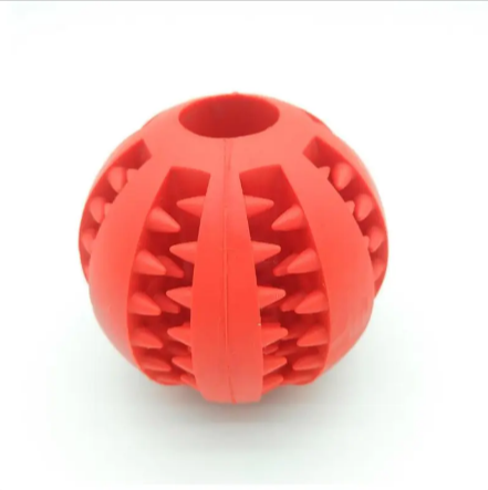 Interactive Rubber Slow Feeder Dog Ball by Geo’s Online Store